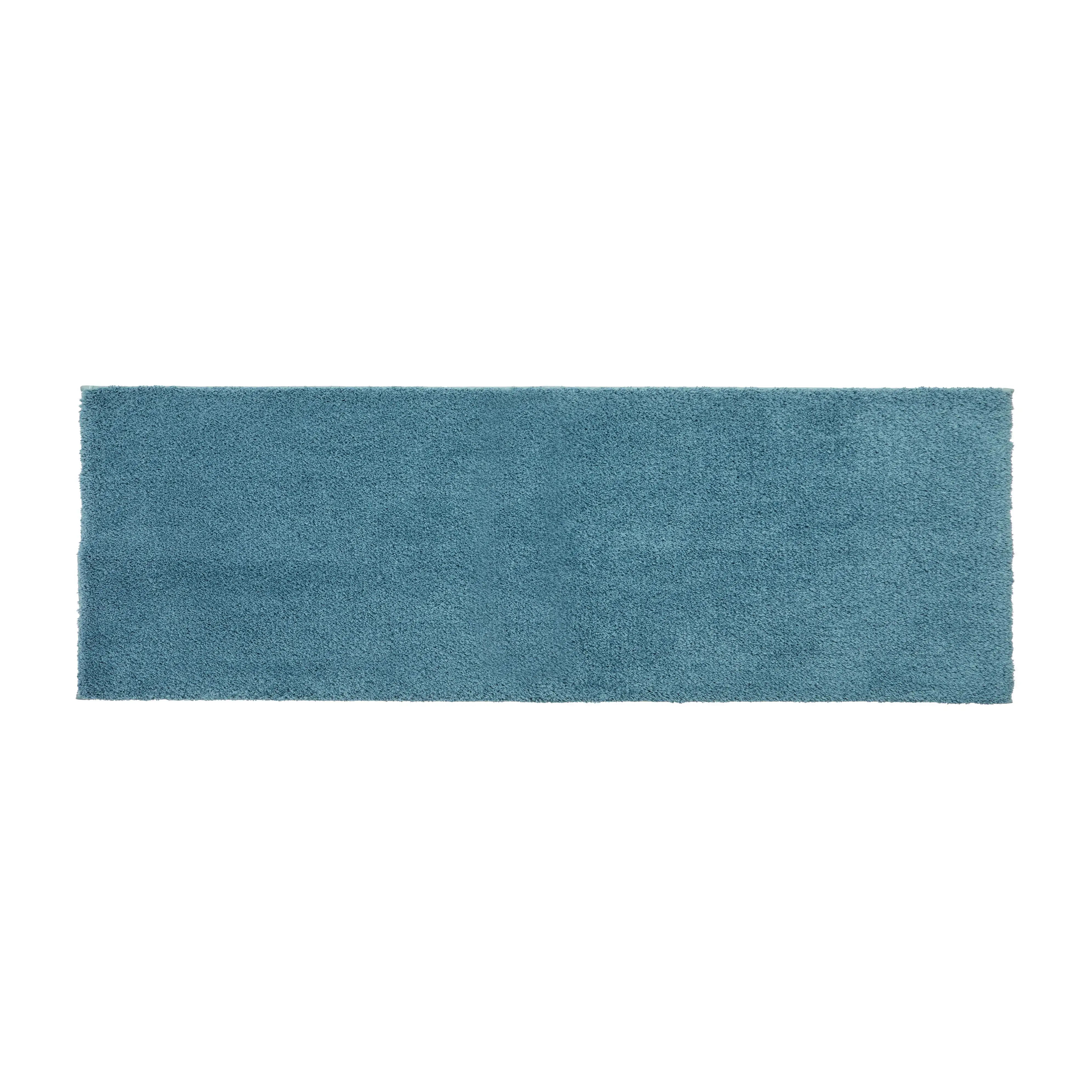 

Ultra Soft Polyester Bath Runner Rug, 20X60, Blue Nimbus