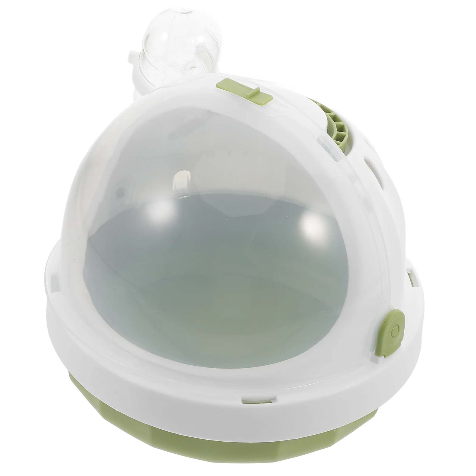 

UFO Out of The Cage Carrier Hamster with Tubes Small Animal Travel Plastic Animals Cages for Carrying Pets Storage Box