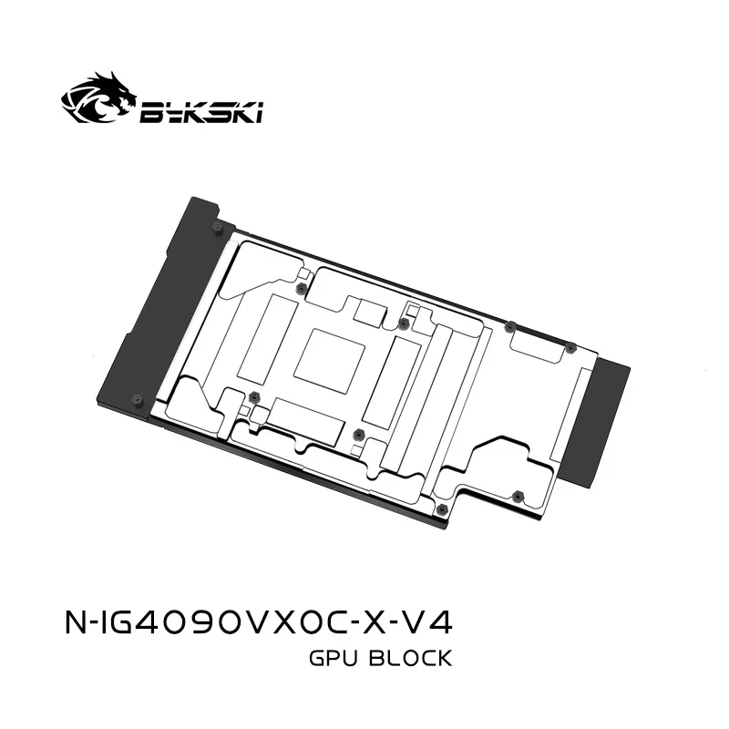 Bykski N-IG4090VXOC-X-V4GPU Block for Colorful IGame RTX 4090 Vulcan OC Video Card Water Cooling AI Intelligence Deep Learning
