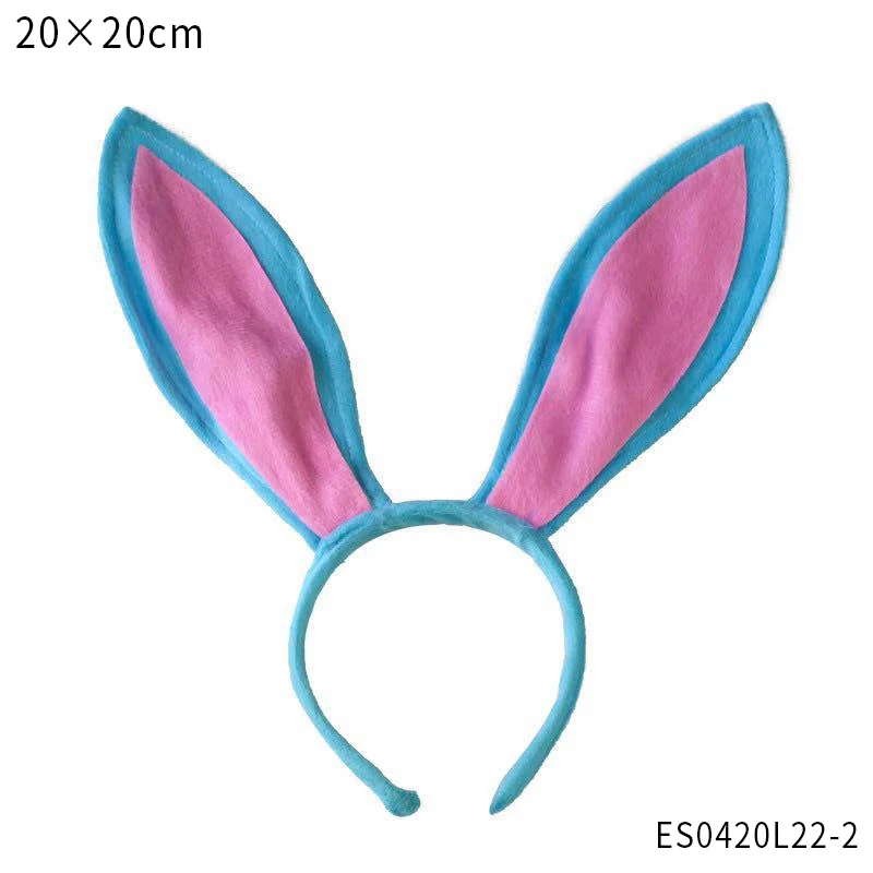 Variedad de Pascua de diademas con orejas de conejo: de encaje hasta estilos de felpa y florales, añade una linda atmósfera festiva a todos los grupos de edad.