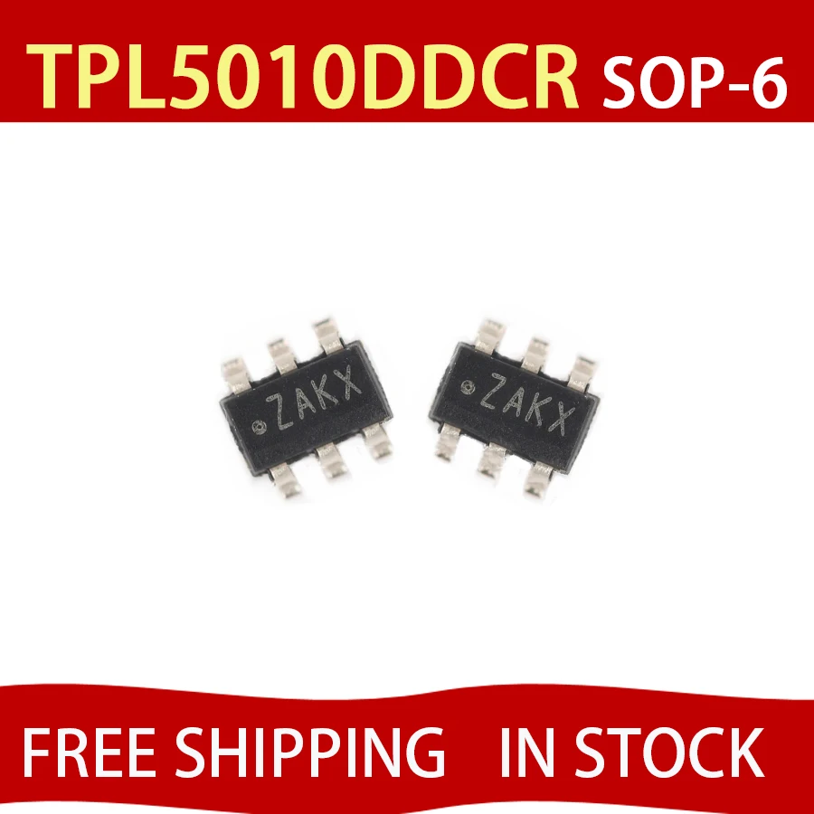 5PCS TPL5010DDCR TPL5010DDCT SOT23 TPL5010 SOT23-6 chip integrado de base de tempo