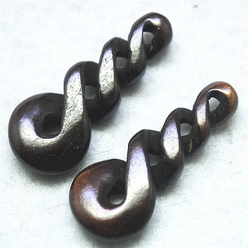 2PCS New Brown Bone… - image