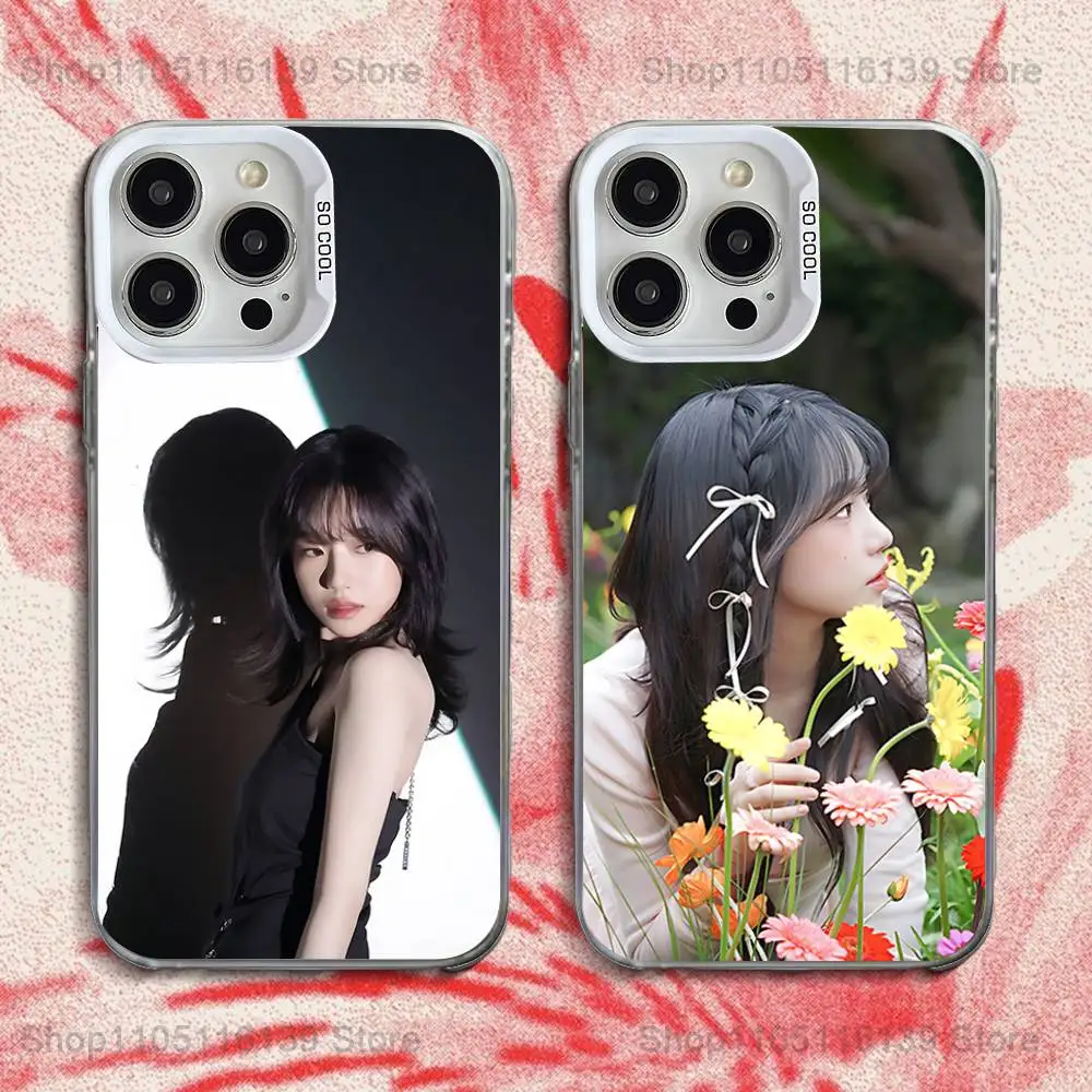 

Singer Jo Y-Yuri Phone Case For iPhone 16,15,14,13,12,11,Pro,XS,Max,Plus,Mini,SE White Candy Matte Shockproof Cover