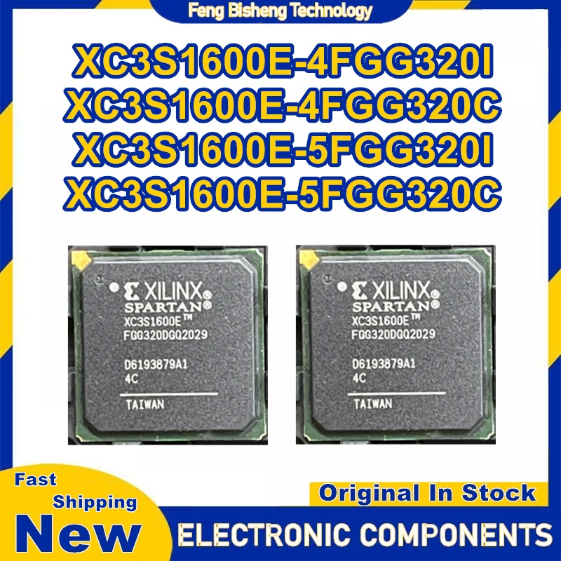 

XC3S1600E-4FGG320I XC3S1600E-4FGG320C XC3S1600E-5FGG320I XC3S1600E-5FGG320C BGA-320 IC-чип 100% новый, оригинальный, в наличии