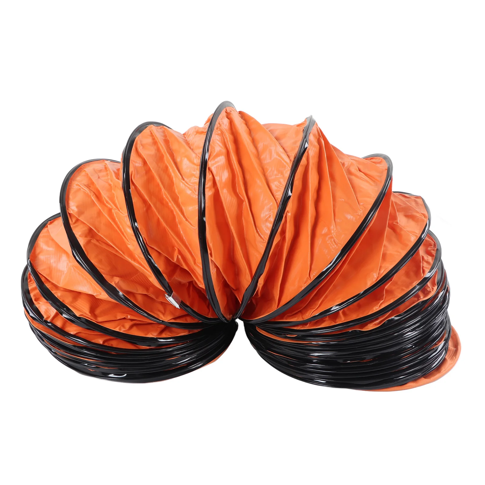 Fan Duct Hose Flexible Duct Hose 10m PVC Adjustable Ventilation Duct Hose with Clamp for Fan PVC Duct Hose Ventilation Hose