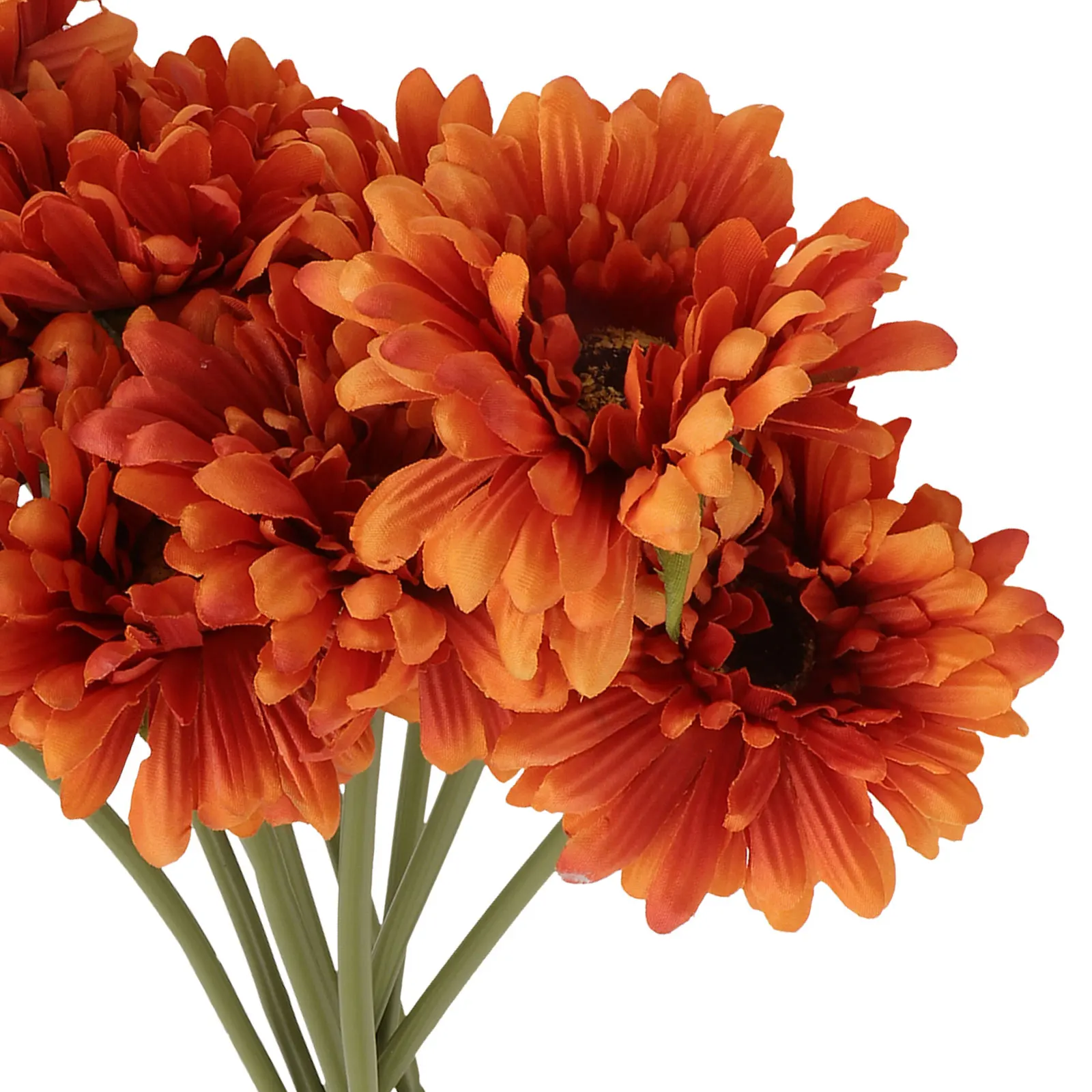 

10 pcs Artificial Bouquet Faux Flowers Decorative Blooming Floral Stems Lifelike Vivid Plants Home Office Party