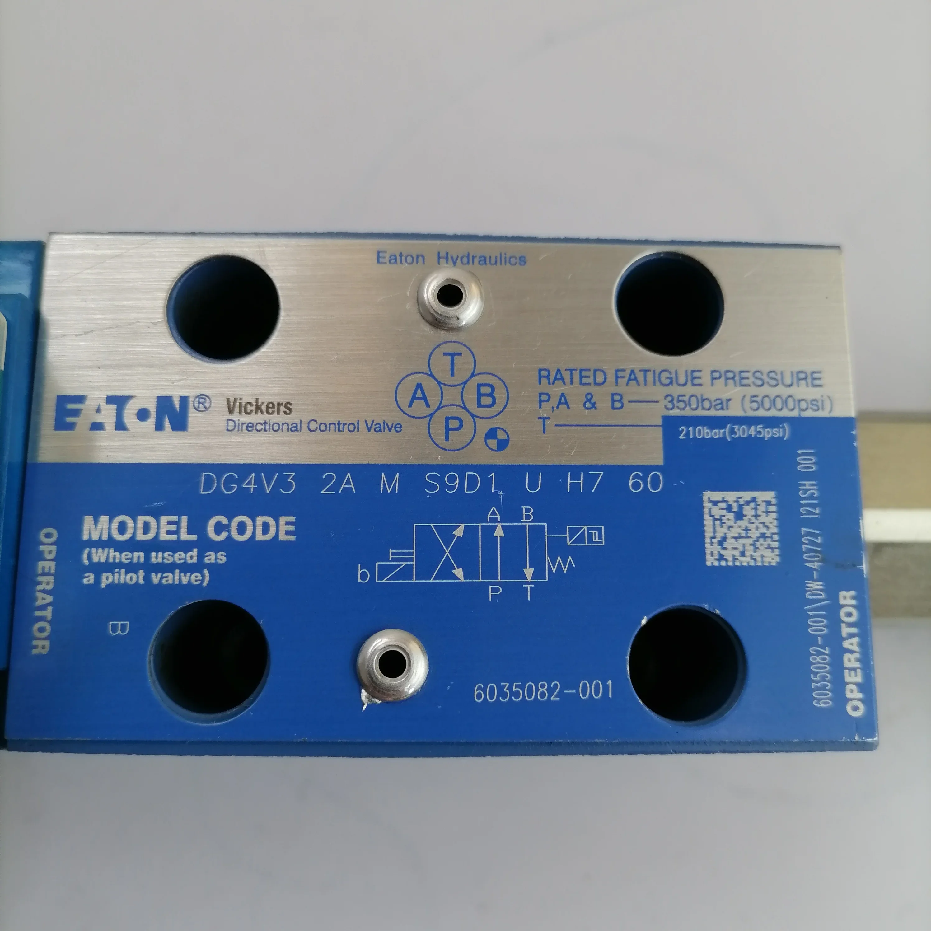 Eaton  DG4V solenoid valves DG4V-3-2A-M-S9D1-U-H7-60