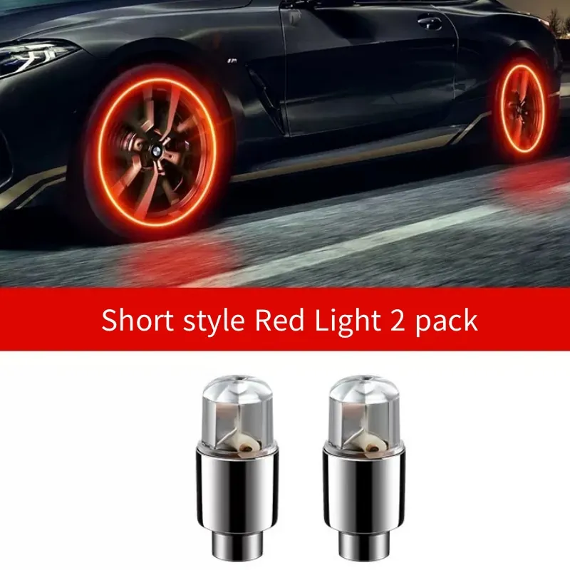 Car Hot Wheels Dual Sense Valve Tire Light EBay Amazon Wheel Hub Decoration Dazzling Light Blue Red Green Color