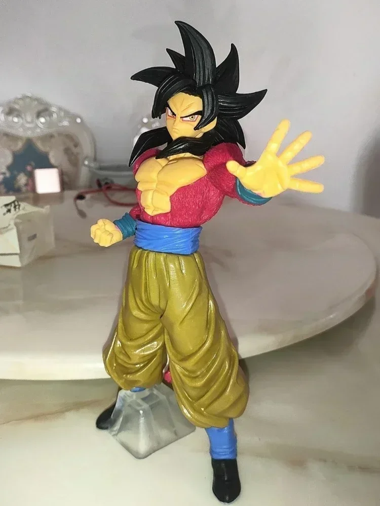 Dragon Ball Super Saiyan 4 Goku Vegeta Gogeta Ssj4 Modello Anime Figure Bambole Statua in PVC Action Figures Collezione Giocattoli per bambini Regali