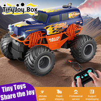 1:16 4WD Multi Color Off-Road Vehicle Spray Remote Control Car Leather Truck School Bus Climbing Mountain Bike Boy Toys for Kids