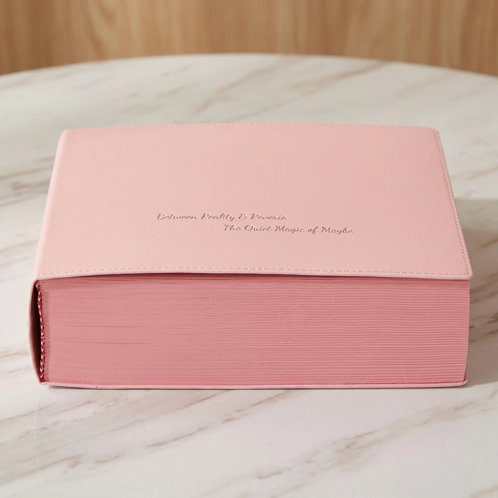 720 Page Blank Notebook Thick Woodfree Paper for Students Drawing Diary Hardcover Sketchbook Journal Office Supplies Durable