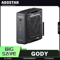 AOOSTAR GODY Mini PC Barebone (No RAM No SSD), AMD Ryzen 9 7940HX 16 Cores Max 5.2GHz, AMD Radeon RX 7600XT 8GB GDDR6, HDMI