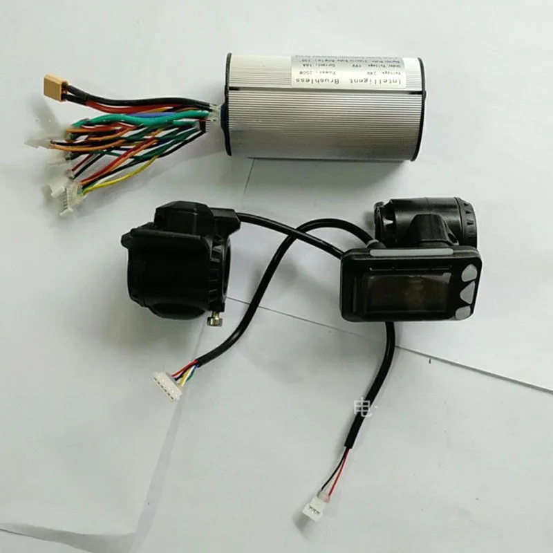 24V36V48V6 tube 250W DC brushless sine wave electric scooter controller