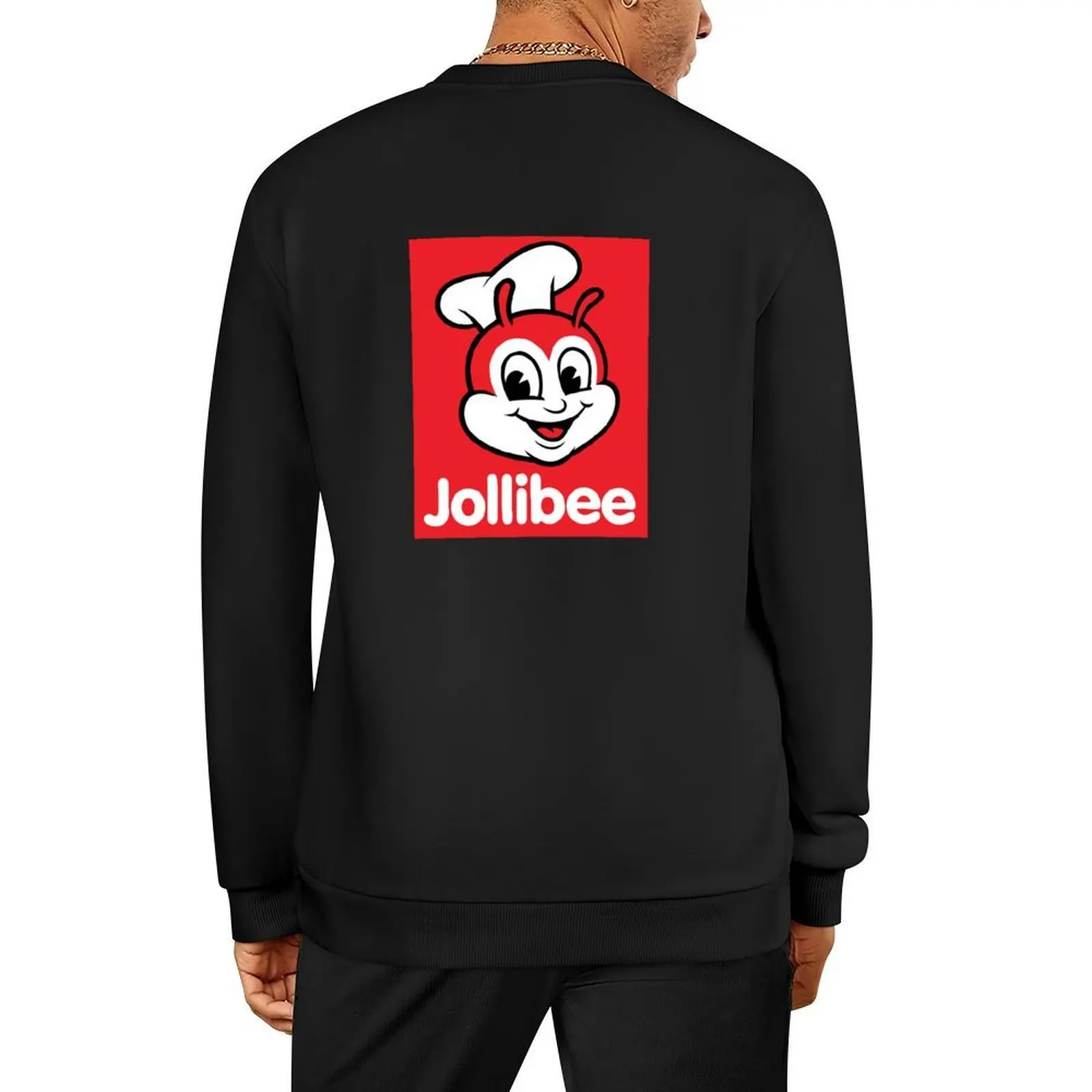 Jollibee - الفلبين للوجبات السريعة بلوفر على الطراز الكوري ملابس عصرية للرجال ملابس الخريف الكورية سترة شتوية للرجال