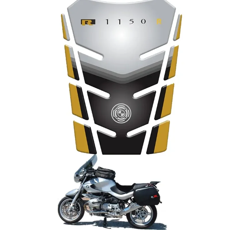 FOR BMW R1150R Motorcycle Fuel Tank Protector 3D Gel Sticker Decal -2 Accessories