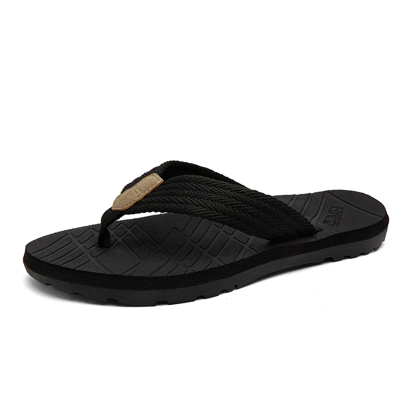 

Popular Men's Flip-Flops for Summer Fashion, Trendy Korean Style Outdoor Non-Slip Beach Sandals