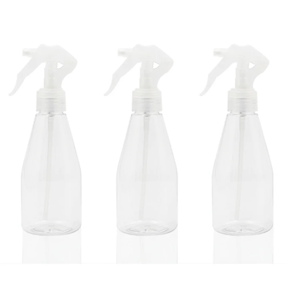 Mini botellas de Spray transparentes, botellas de viaje de plástico vacías, dispensador de aceite esencial de Perfume recargable, 5 uds.