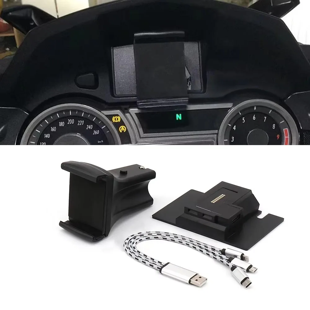 

For BMW K1600B K1600GT K1600GTL New Motorcycle Accessories Mobile Phone GPS holder stand Navigation bracket kit