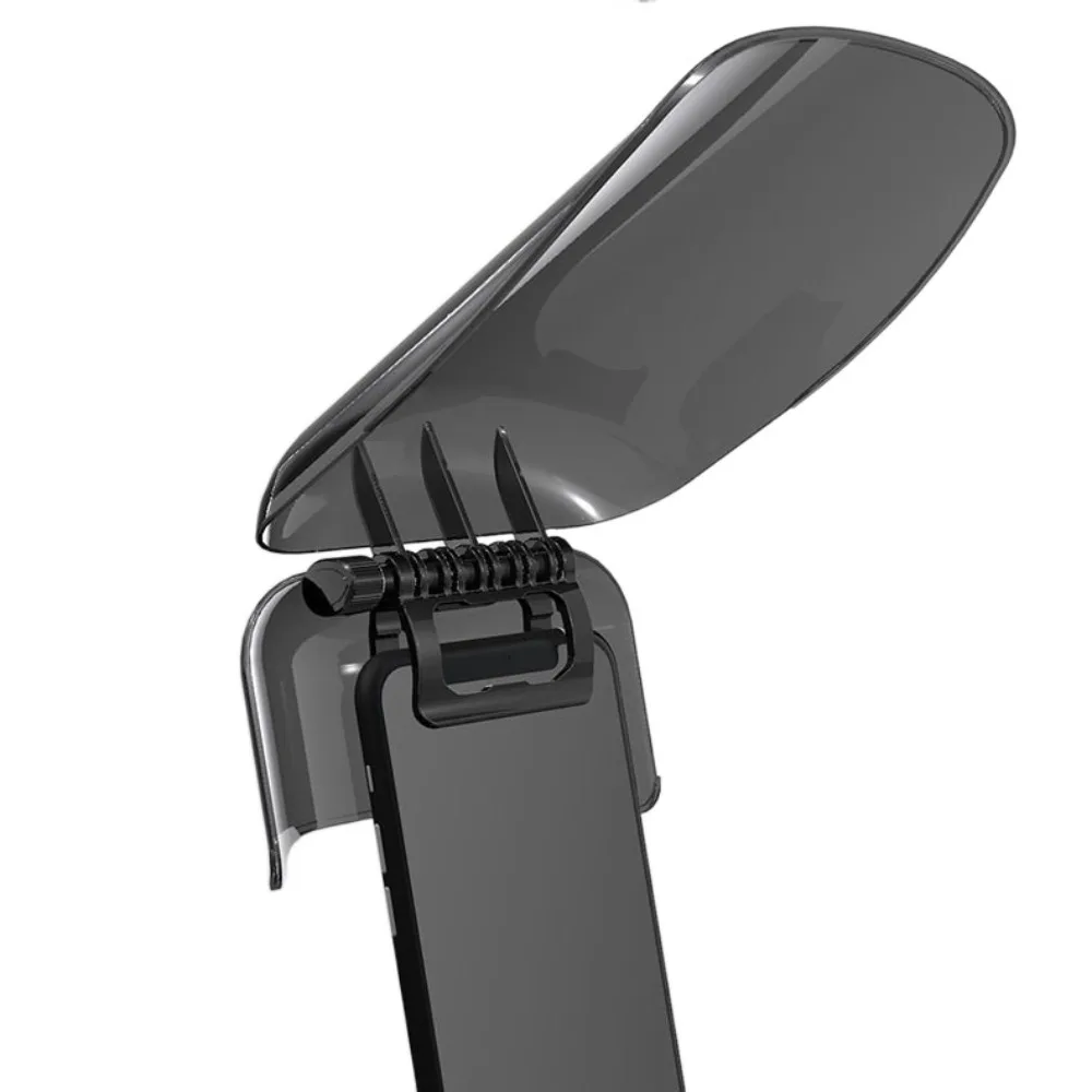 Sun Hat Style Phone Mount Sun Shade Universal Fit Rainproof Phone Helmet Visor Adjustable Creative Extended Sun Visor Commuting