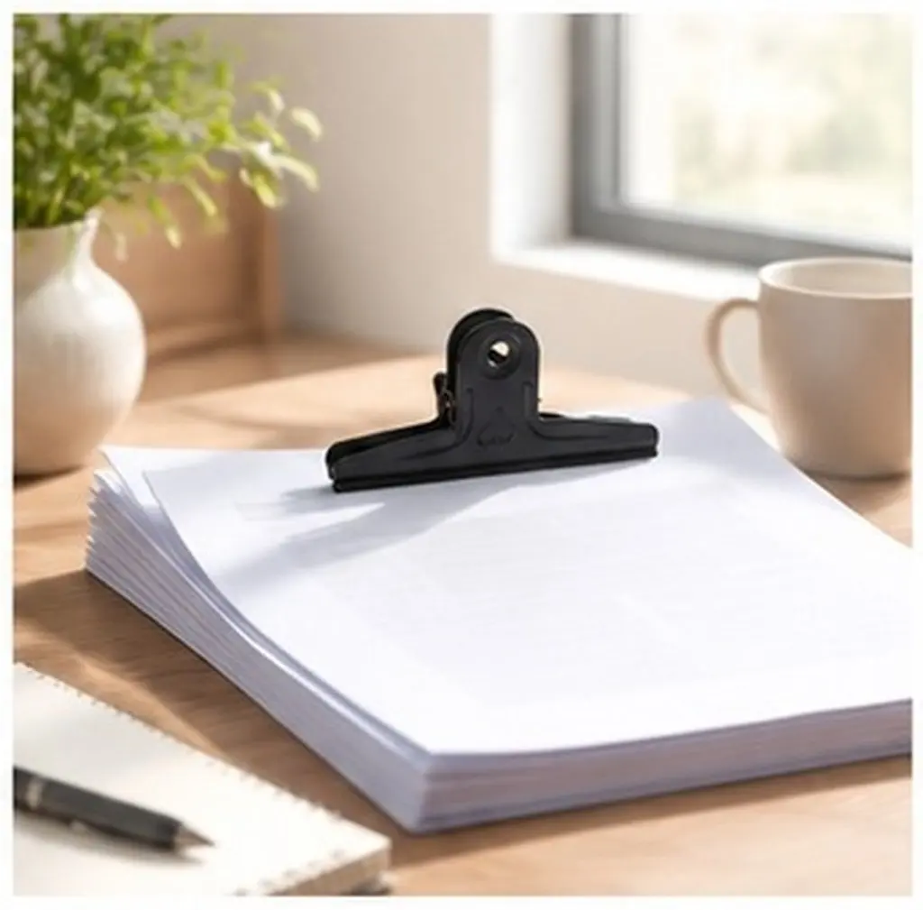 2 pinces à documents métalliques extra larges en acier inoxydable, grandes pinces à papier pour la reliure de dossiers, documents, projets de loisirs créatifs, pinces à mémo