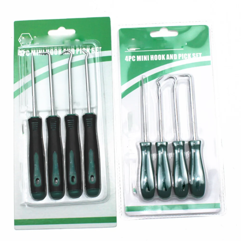 4Pcs Oil Seal Screwdrivers Set Car Auto Vehicle Pick Hooks For Garages General-Plumbers Mechanics Workshop Car Tools 135mm Amagi