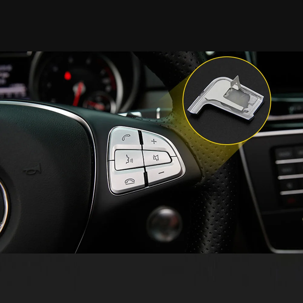Car Audio Controls Stylish and Functional Button Covers Designed Specifically for For Mercedes For Benz from '11 '16