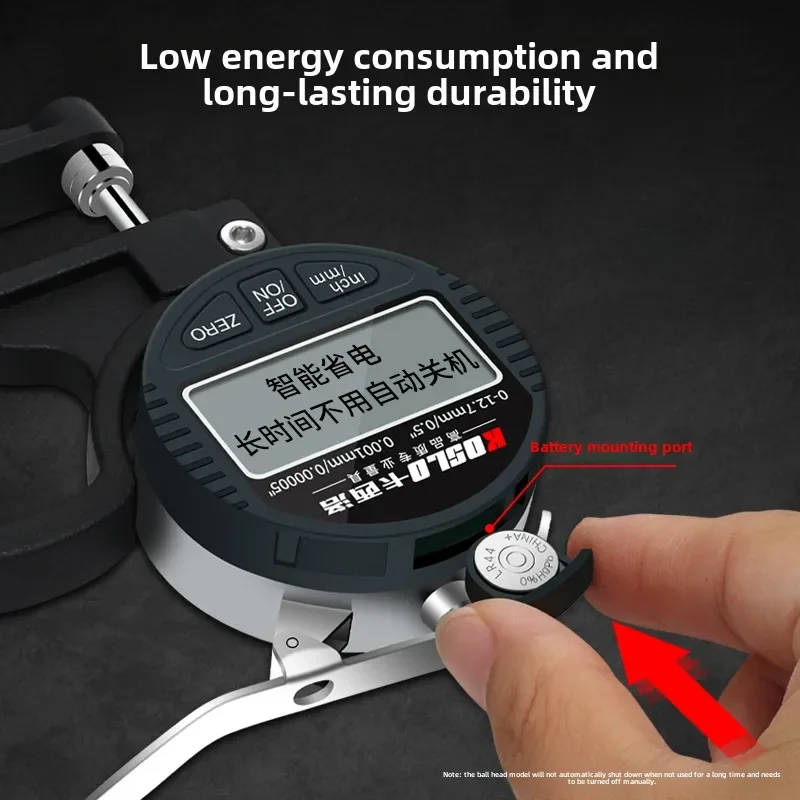Digital Thickness Measuring Instrument with Vernier Caliper - High Accuracy for Film Paper Leather Board Thickness