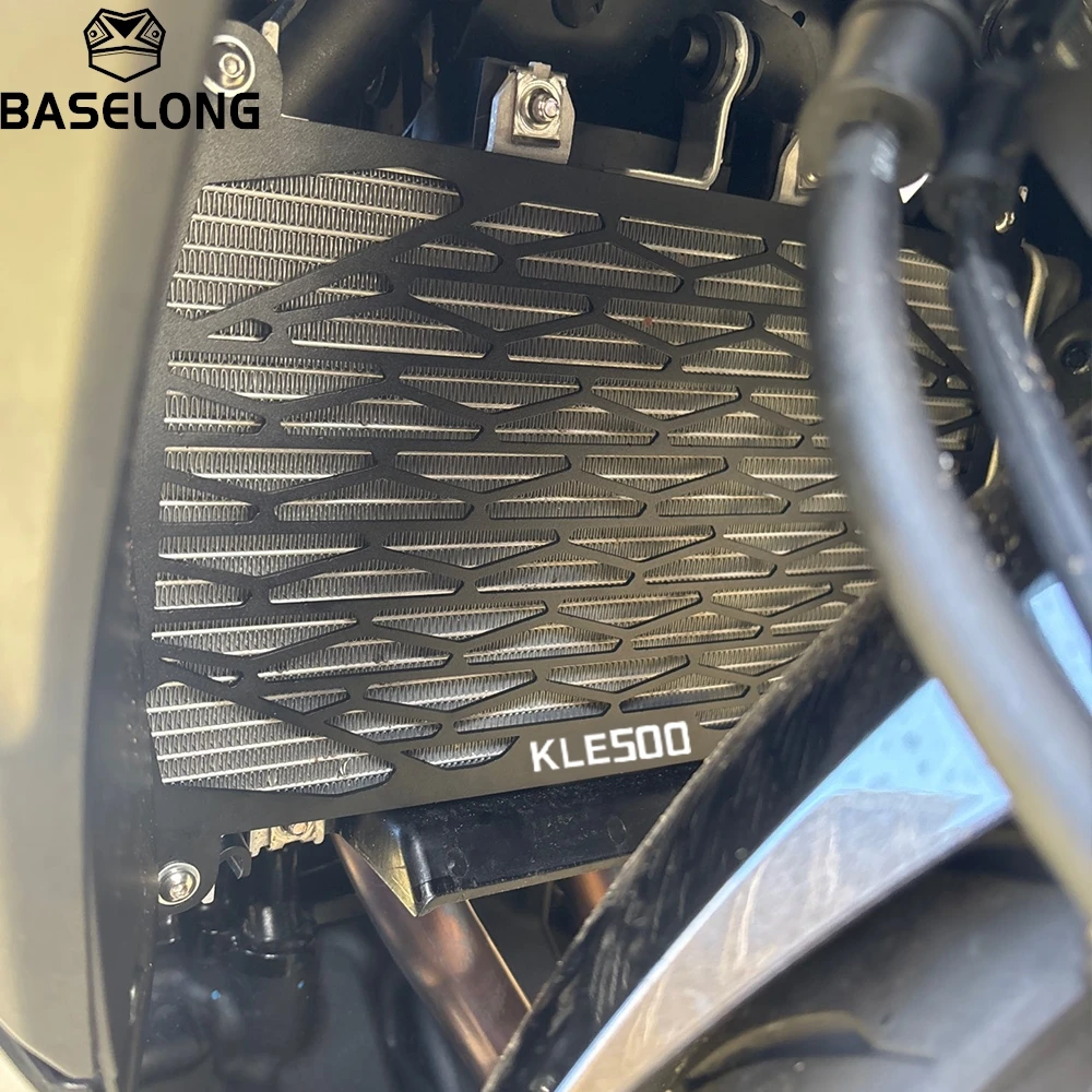 

For Kawasaki KLE500 SE KLE 500 ABS 2026 KLE500ABS Motorcycle Radiator Guard Grille Cover Protector Protective Grill Accessories
