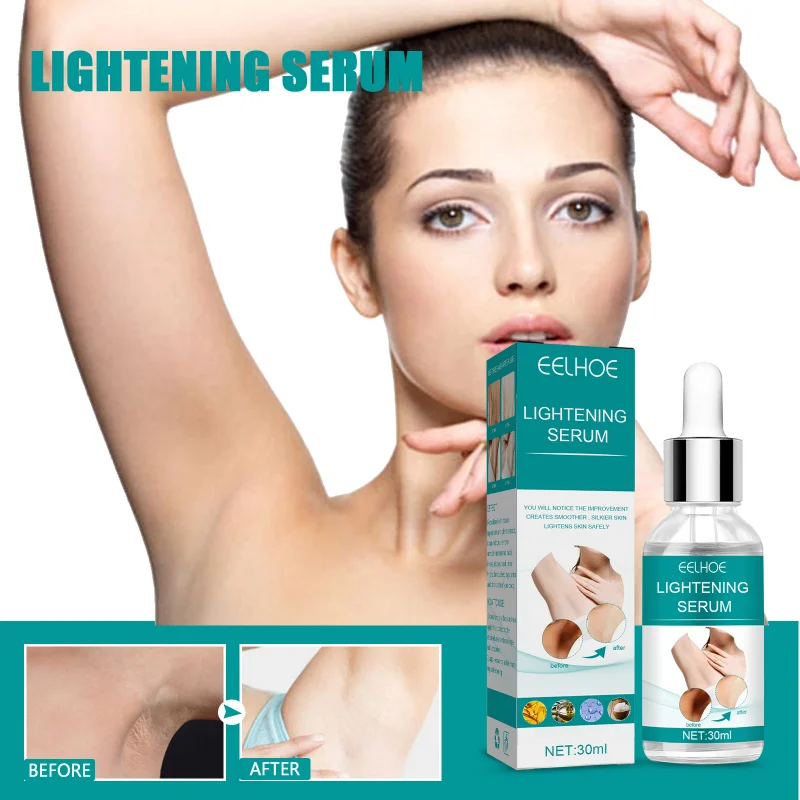 

Underarm Brightening Serum - Vitamin C & Olive Oil Formula, Helps Even Skin Tone For Armpits & Knees, Hydrating & Nourishing