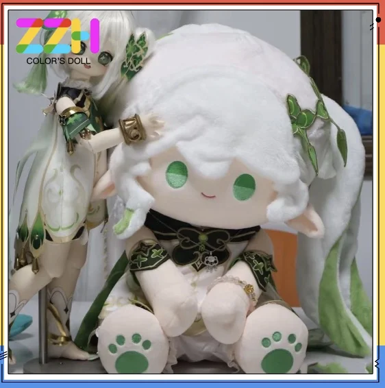 

Stuffed 40cm Game Genshin Impact Nahida Cosplay Plush Sitting Posture Doll Toys for Fan Collection or Kids Friends Perfect Gift
