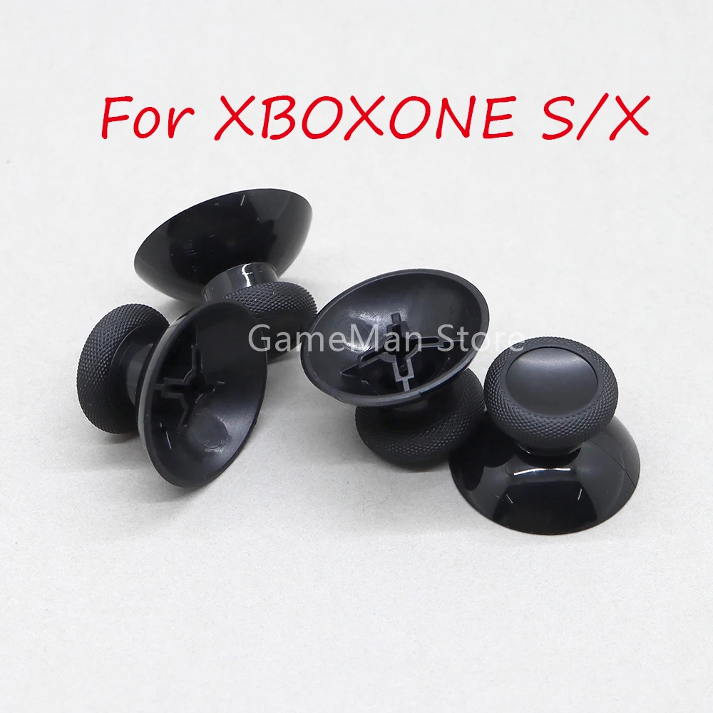 

50pcs For XBOXONE Slim Black Original 3D Analog Joystick Mushroom Cap for Xbox One S X Controller Replacement