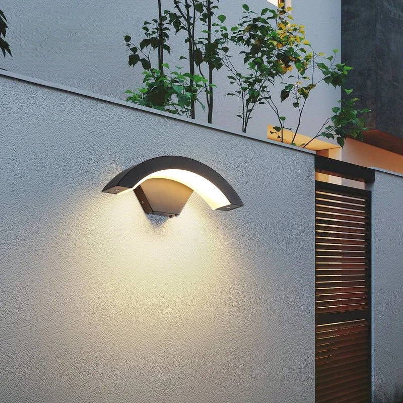 

Wall Light LED Aluminum Wall Lamp 18/24W 18W 85~265V Led Path Porch Street Light for Outdoor Lighting Bedroom Waterproof IP65