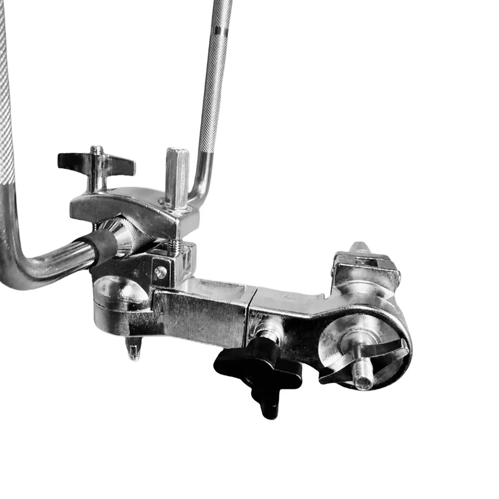 

Cymbal Arm Clamp,Cymbal Extension Mount Clamp, Double L Rod,Drum Parts,Cymbal Holder for Music Instrument Cymbal Drum Parts