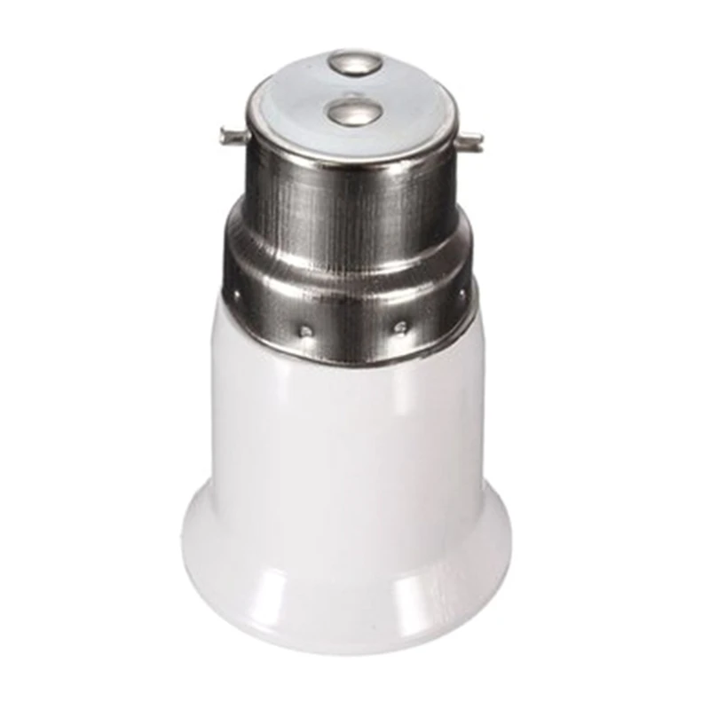 1 Set B22 a E27 Convertitore da baionetta a vite Adattatore base lampada Drosphip
