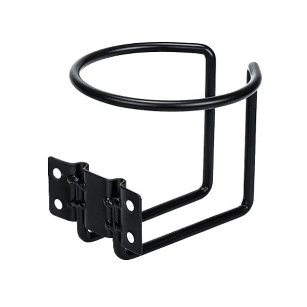 Anillos de acero inoxidable para barco, soporte Universal para bebidas, para RV, coche, remolque, yate, camión, Hardware, negro y plateado