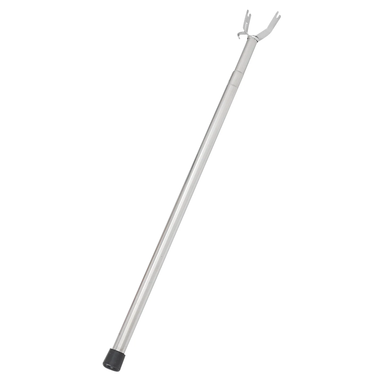 

Stainless Steel Clothes Pole Sturdy Reach Garment Rod For Closet Wardrobe Hanging Long Clothesline Drying Balcony