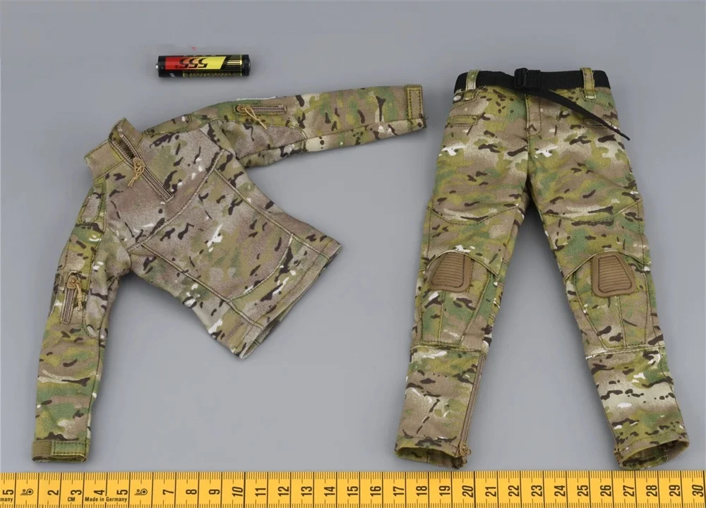 1/6 Easy&Simple ES 26068 The British Soldier Operation Mission Unit Male CAMO Dress Uniform Coat Pant Waist Belt For 12" Figure
