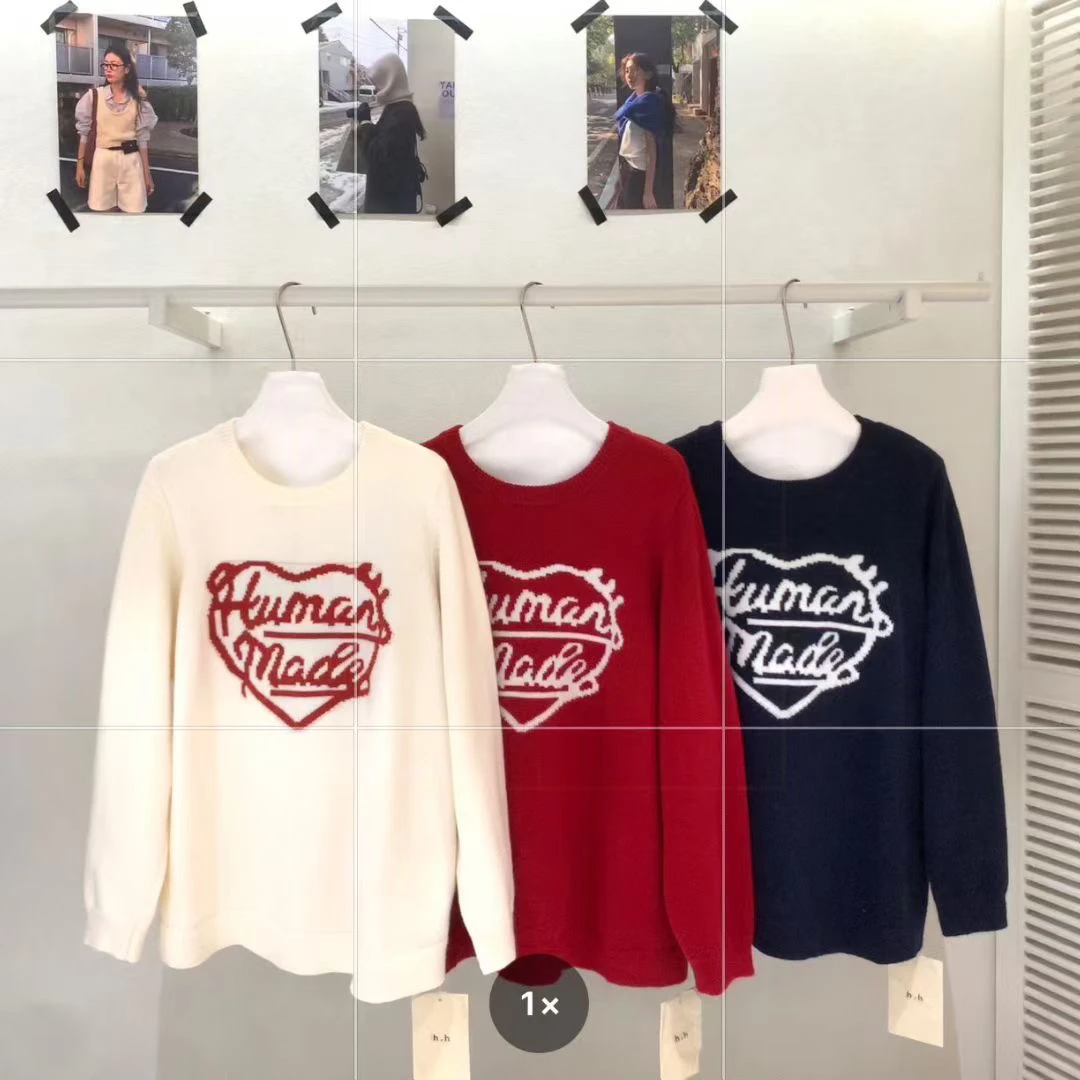 

Корейский вязаный свитер с круглым вырезом и сердечками, женский, больших размеров, повседневный, универсальный, стройнящий топ с открытыми плечами