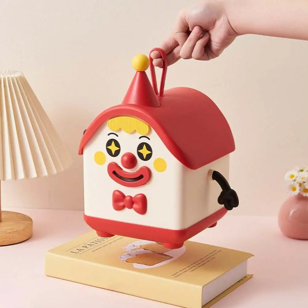 

Cartoon Piggy Bank Cartoon House Joker Coin Savings Tank Durable INS Money Tank Large Capacity Cute Kids Storage Box Collection