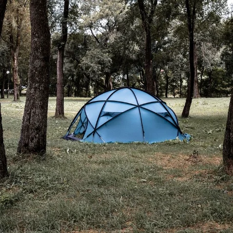 

OEM Two Rooms 3-4 People Spacious Tent for Entertainment and Rest Mesh Screen Ventilated Waterproof Outdoor Camping Tents