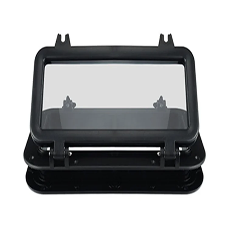 

Newmao Marine Rectangular Portlight Windows Boat Window Porthole Abs Plastic Rectangular