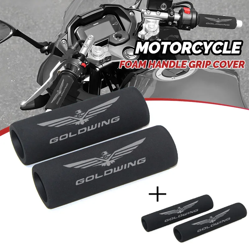 

Motorcycle Handle Anti Slip Cover Soft Sponge Grip Handle Protector For Honda GoldWing 1800 GL1800 Gold Wing GL1500 CT125 CB125