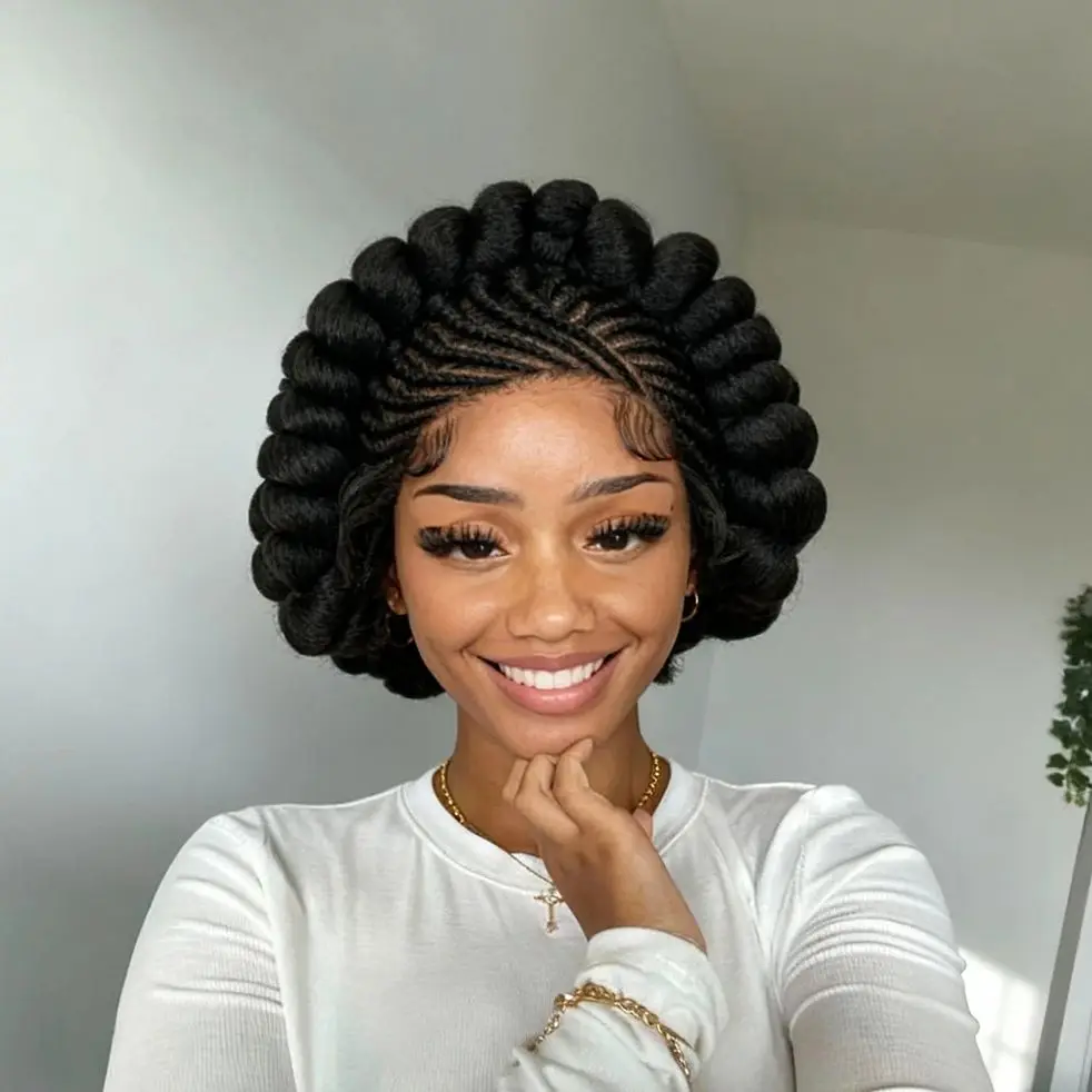 Thumbnail 4 - #64 Lace Braided Wigs List of Top Picks