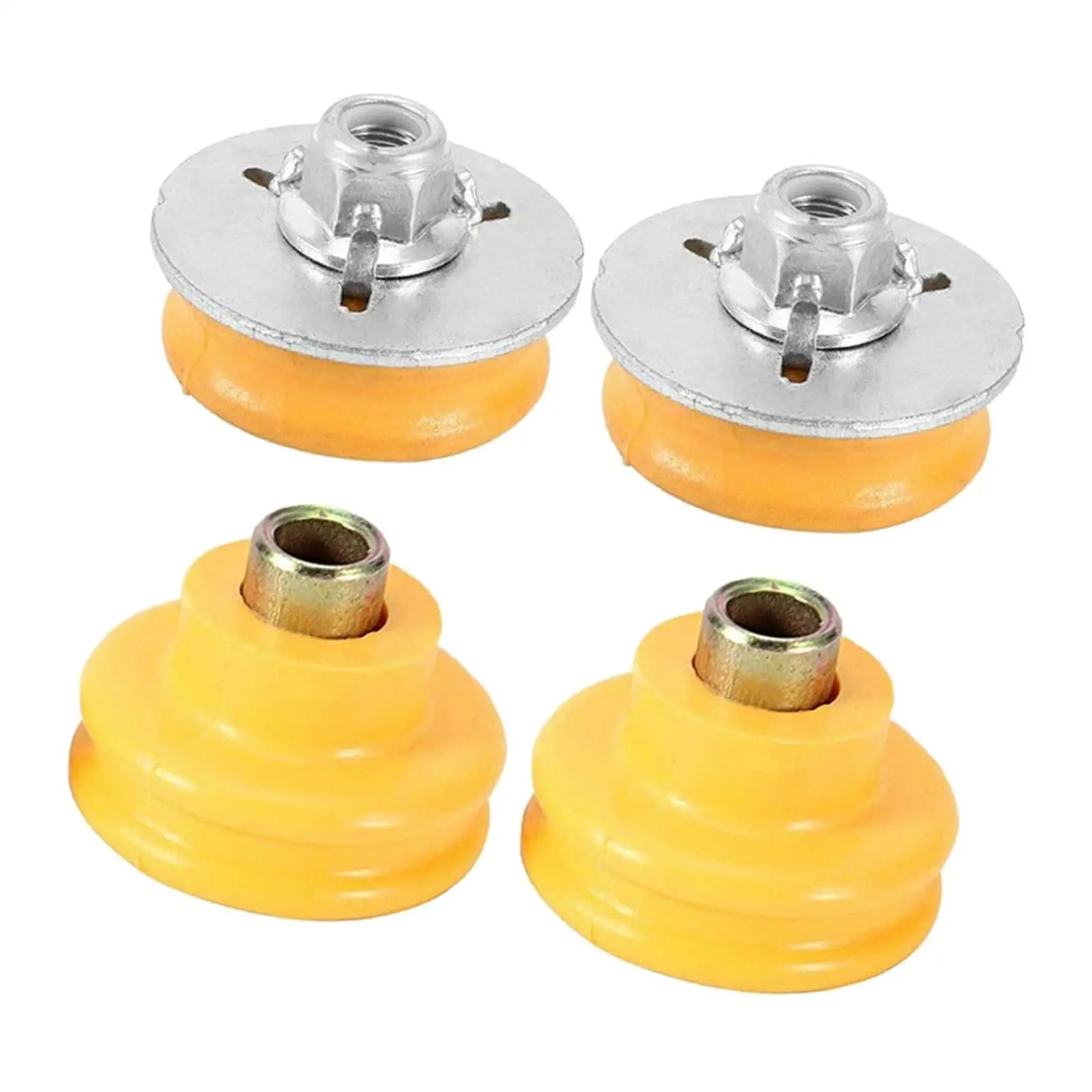 

Rear Shock Mounts Set Rubber Metal Suspension Car Accessories Replacement for BMW E82 E87 E90