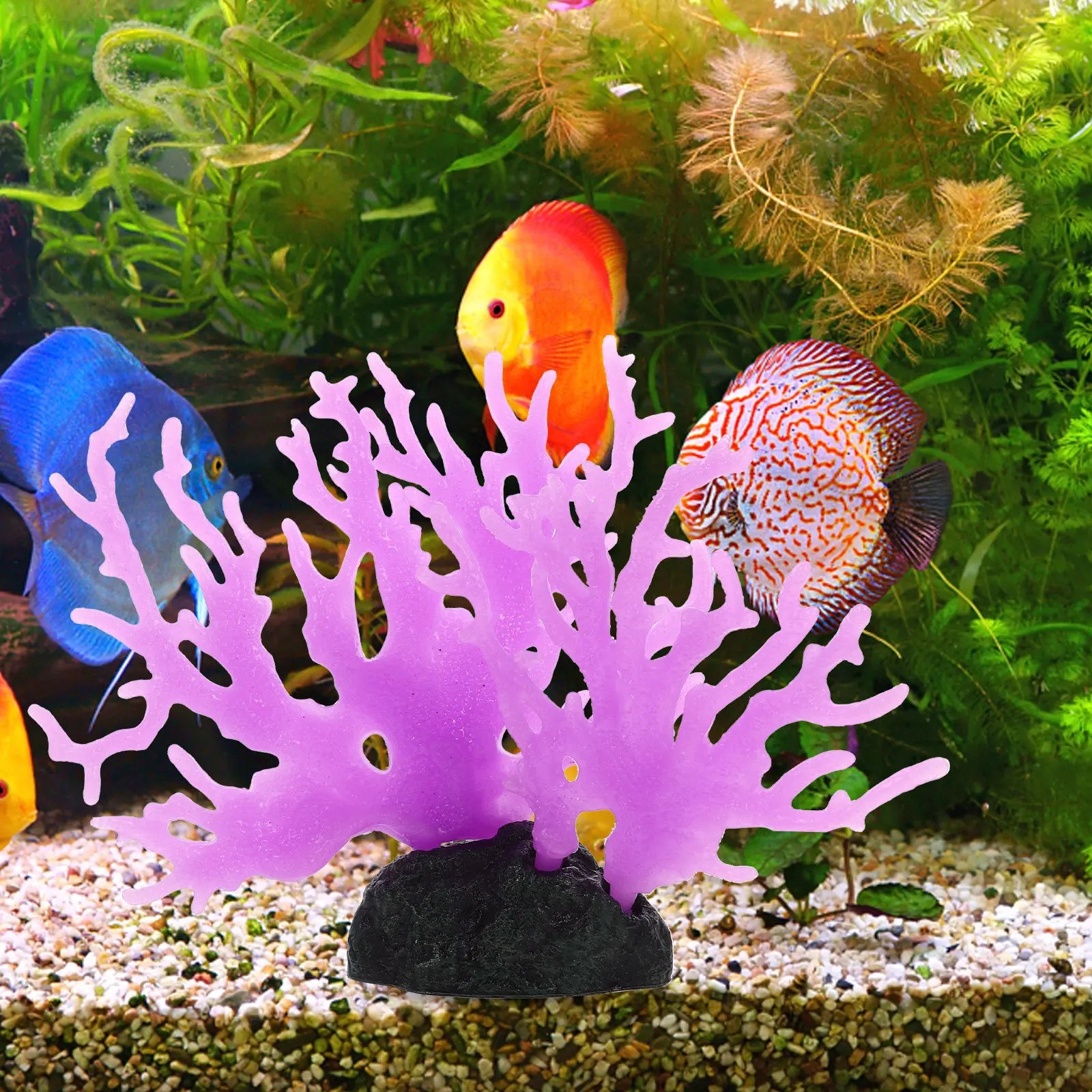 

Aquarium Artificial Coral Decor Simulation Coral for Fish Tank Landscape Layout Vivid Underwater Scene Decoration Accessory