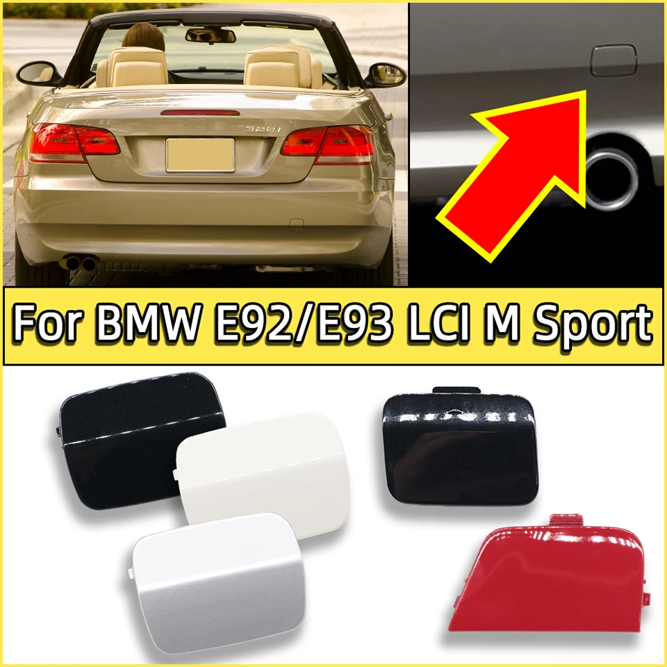 

Rear Bumper Tow Hook Eye Cover Cap For BMW 3 E92 E93 LCI M 2006-2013 M SPORT 51127893147 51127161497 51127256109