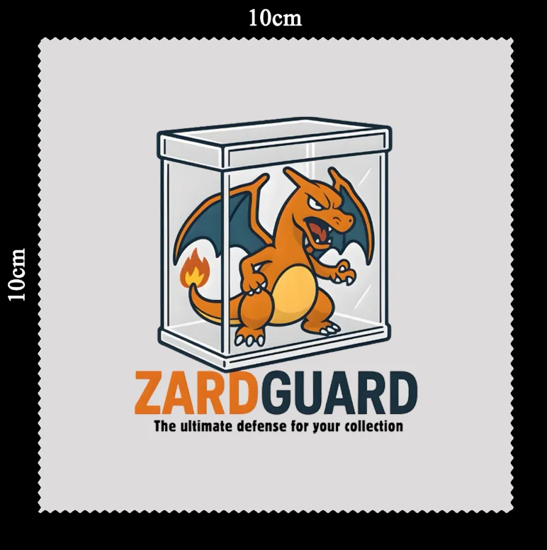200 Pieces 10x10cm Grey Cleaning Cloth Digital Printing With Multi-colors Logo Customised Logo