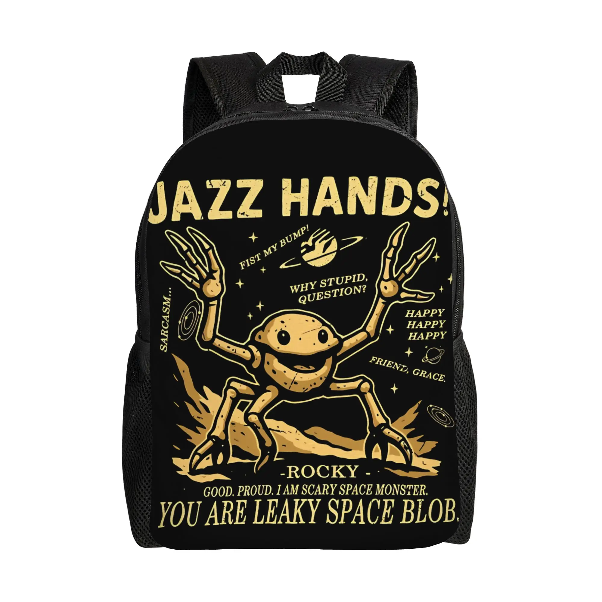 

Project Hail Mary Retro Rocky Backpack Male Polyester Travel Backpacks Breathable Casual School Bags Rucksack
