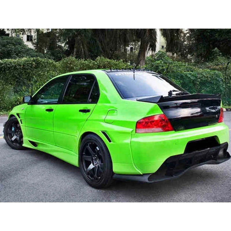 EVO Carbon Fiber Shark Fin Roof Spoiler for Mitsubishi Lancer Evolution EVO 7 8 9 2003-2007