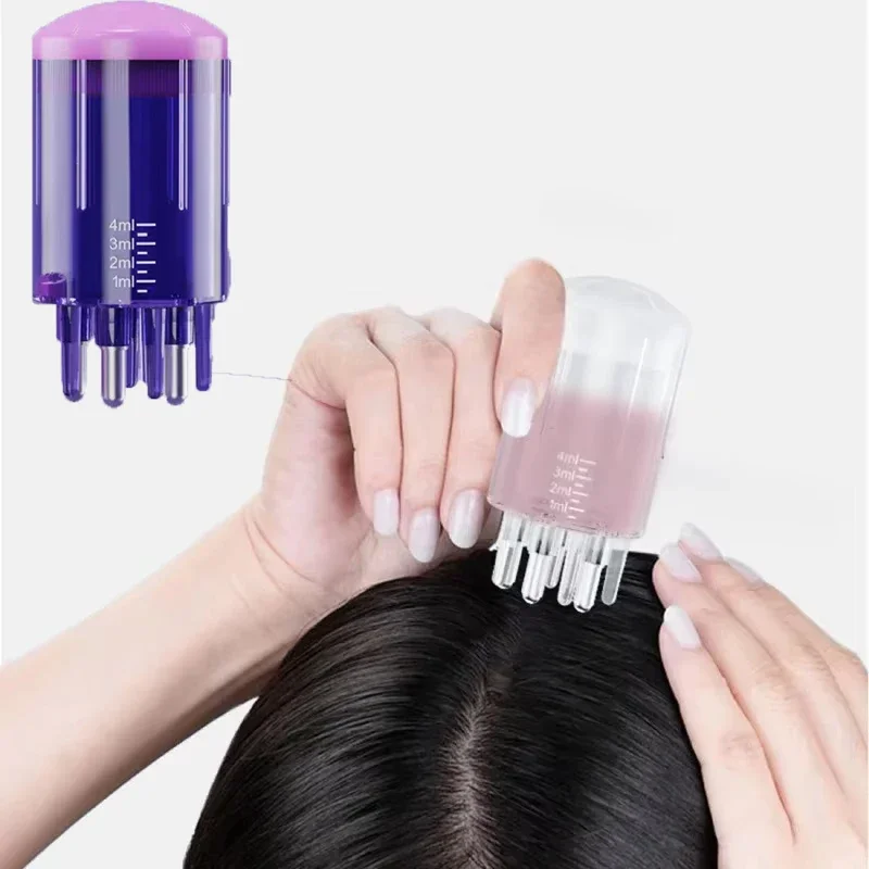 5ML Scalp Applicator Liquid Comb For Hair Growth Serum Oil Nourish Mini Portable Hair Roots Massage Medicine Comb Hair